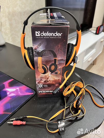 Проводные наушники Defender Warhead G-120