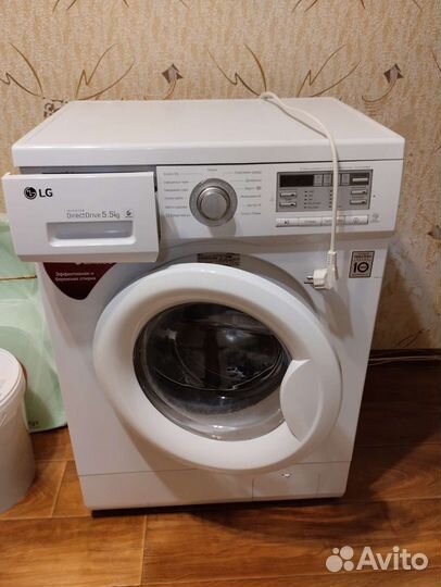 Стиральная машина бу lg 5,5 кг
