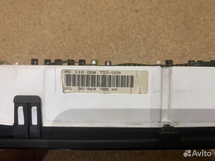 Приборная панель опель vektra b