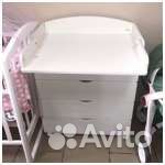 Кроватка детская и комод новые