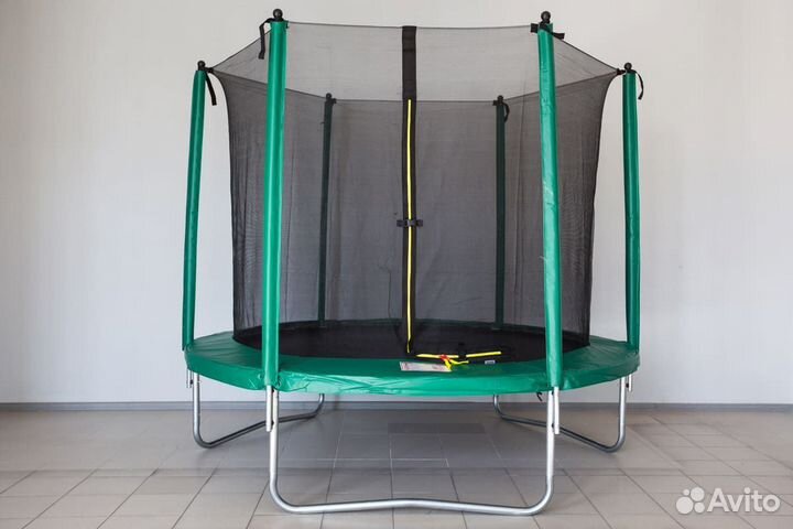 Батут Trampoline Big 8 ft (2,4 м) с внутренней сеткой