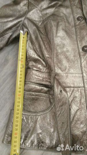 Куртка кожаная