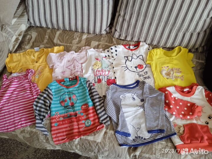 Вещи пакетом на девочку