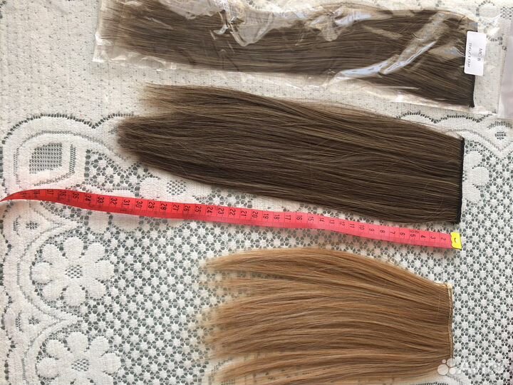 Пряди волос для объема