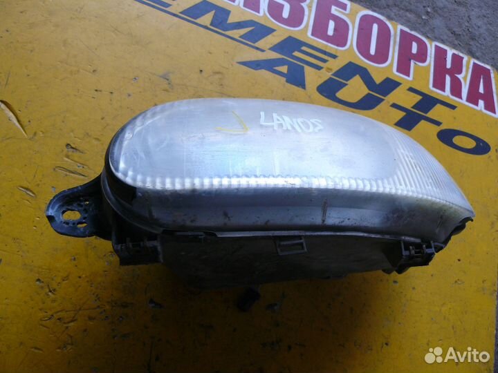 Фара левая для Chevrolet Lanos
