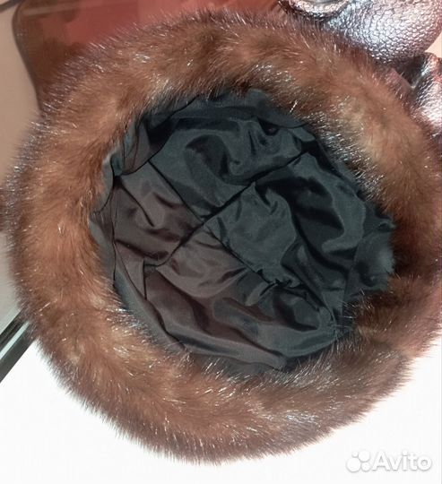Шапка норковая женская
