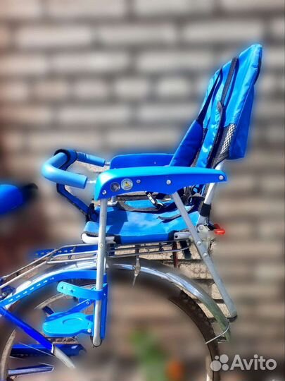 Детское велокресло на багажник