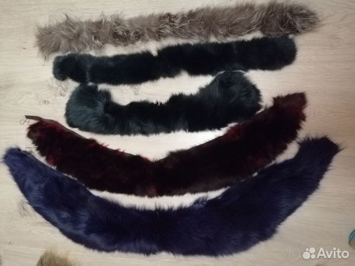 Съемный меховой воротник