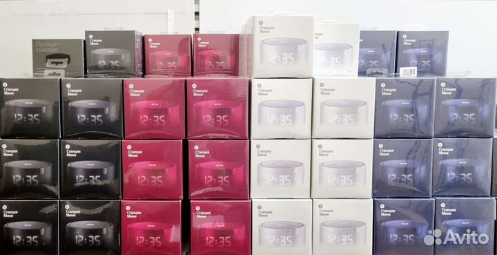 Умная колонка Яндекс Станция Мини с Часами