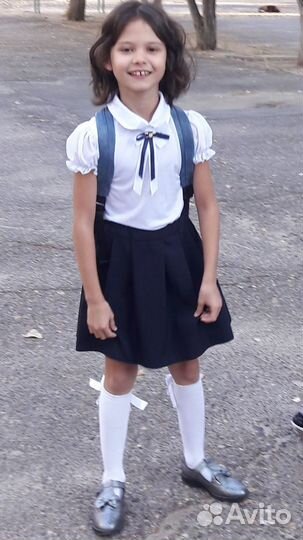 Школьная форма синяя