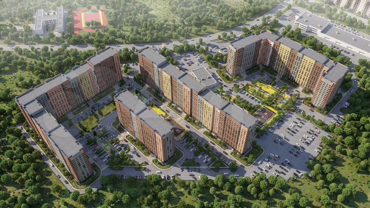 3-к. квартира, 89 м², 10/16 эт.