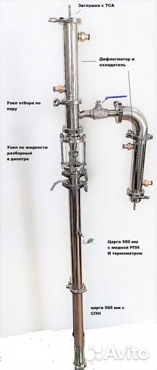 Рбк колонна бражная 3 в1, 2 дюйма 
