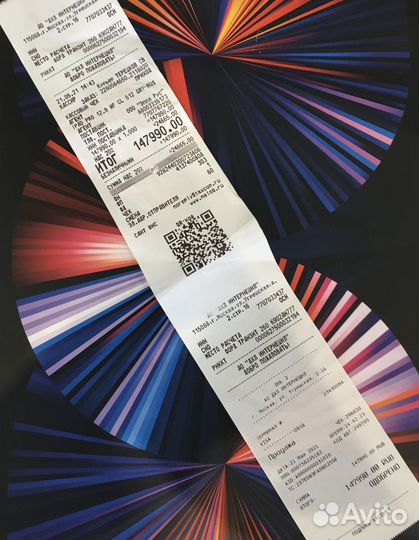 iPad Pro 12.9 2021 M1 512Gb Cellular с чеком