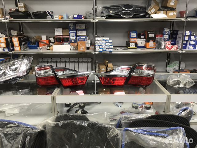 Фонари на Toyota Camry v55