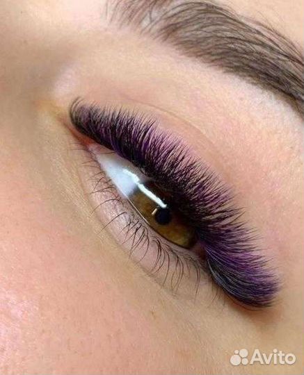 Наращивание ресниц в салоне и обучение