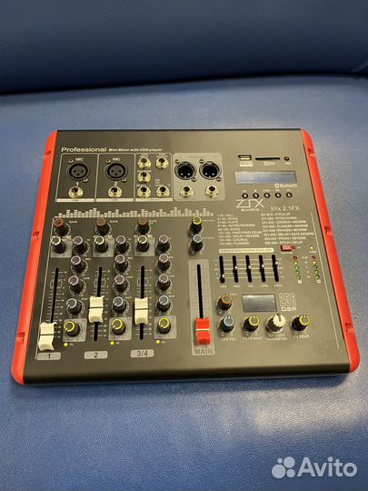 ZTX audio Mix 2.1.Fx микшерный пульт
