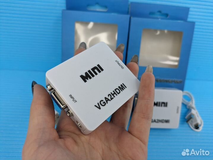 Конвертер hdmi на VGA адаптер видеосигнала