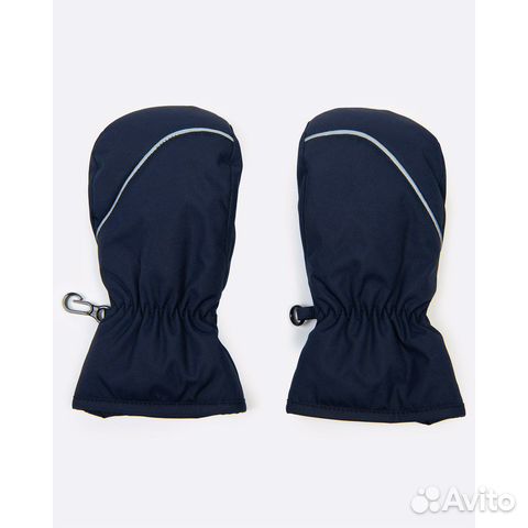Варежки детские 86-92 новые черные