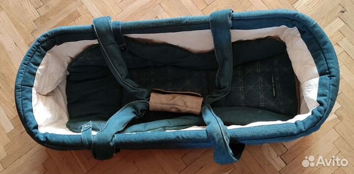 Детская коляска Moon lusso jeans, 2 в 1