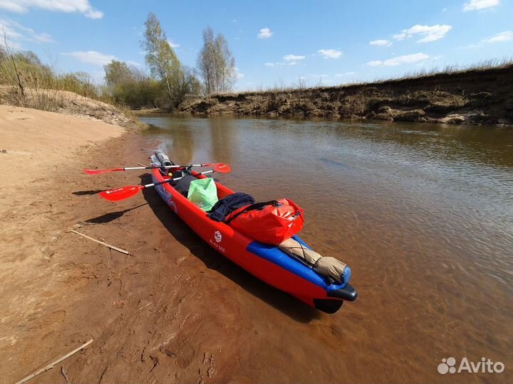 Байдарка двухместная blau SEE kraken-2 премиум