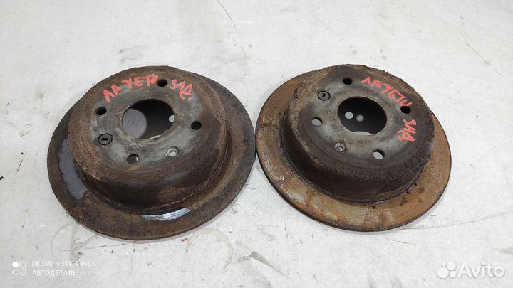 Тормозные диски задние chevrolet lacetti