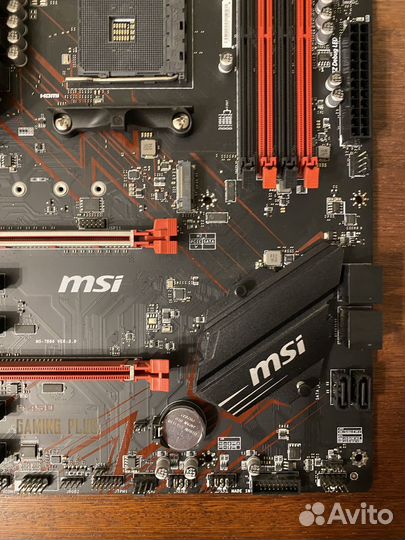 Материнская плата msi b450 gaming plus max