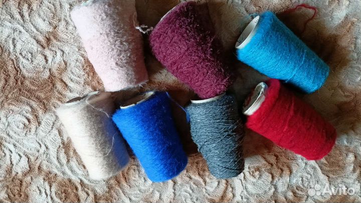 Остатки пряжи от проектов