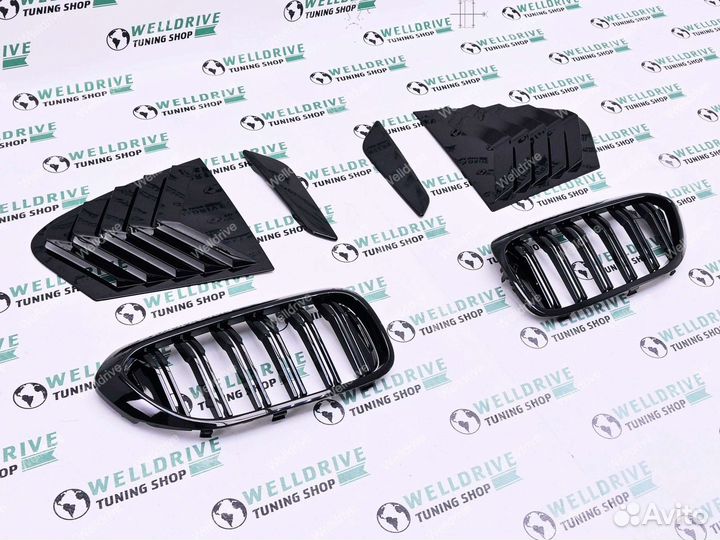 Жабры и решетки радиатора M стиль BMW 5 G30
