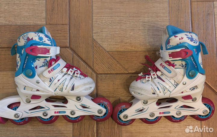 Роликовые коньки детские раздвижные