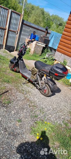 Электроскутер White Siberia