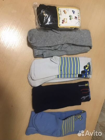 Колготки хлопковые на мальчика новые 116-122