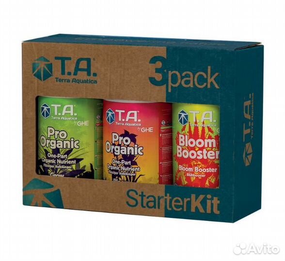 GHE Tripack Pro Organic 3*0.5 л