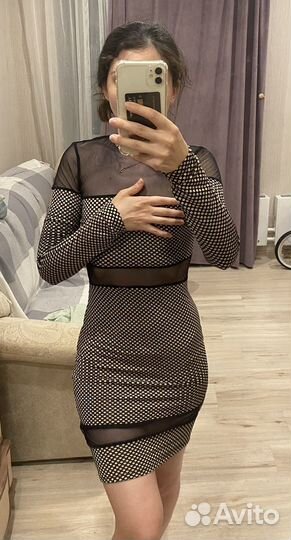 Эффектное платье, Mira Sezar, S