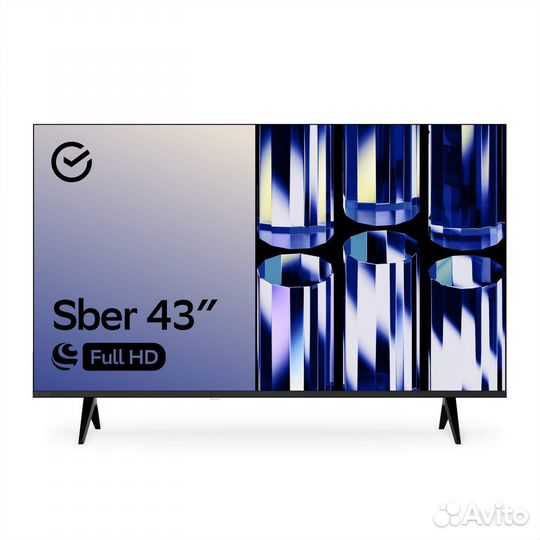 Телевизор Sber SDX-43F2120B, 43
