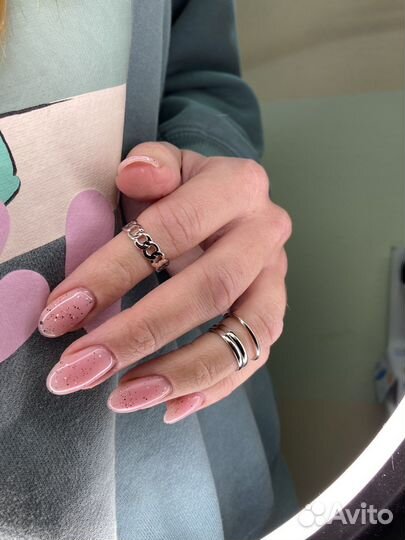 Маникюр гель лак укрепление