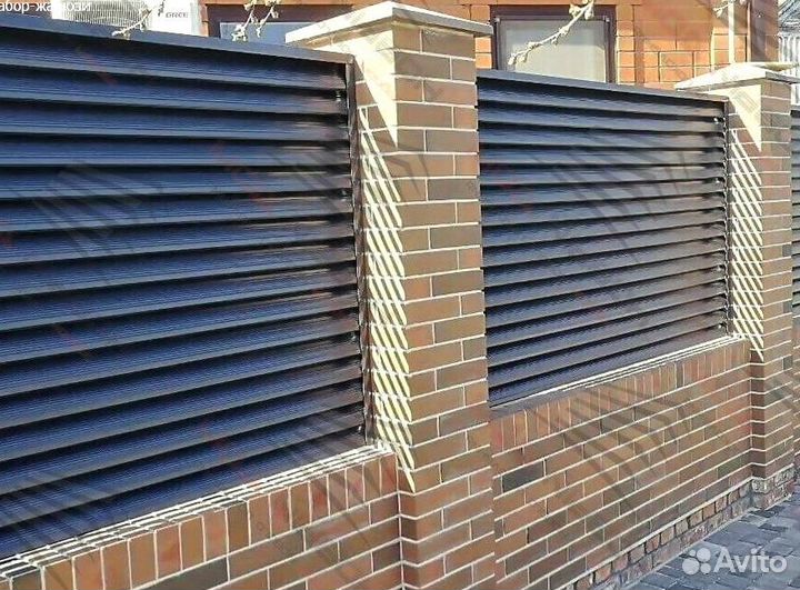 Забор жалюзи от производителя