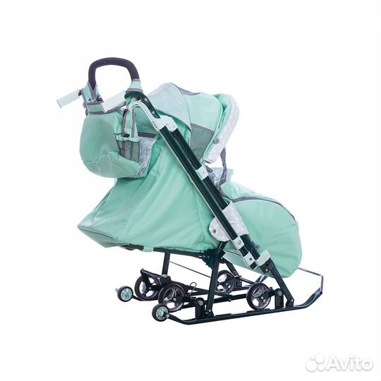 Коляска санки ника 7/4