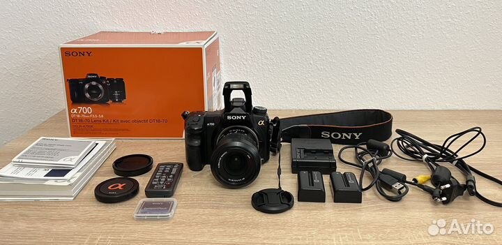 Зеркальный фотоаппарат sony a700
