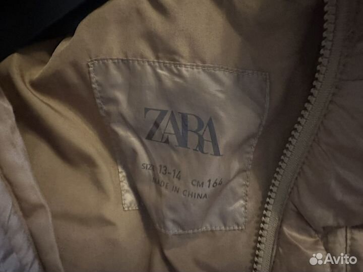 Пальто осеннее для девочки Zara