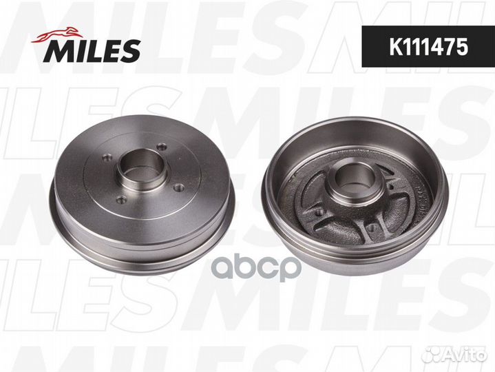 Барабан тормозной (d203mm) renault logan/clio/M