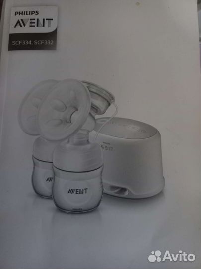Молокоотсос avent электрический