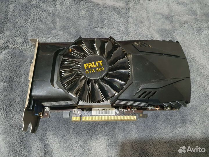 Видеокарта Palit GeForce GTX 560 2 гб gddr5