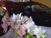 Свадебные украшения на машину невесты главное авто