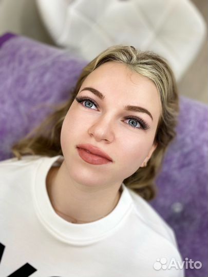 Наращивание/ламинирование ресниц, перманент, брови