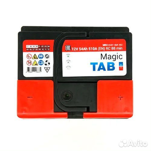 Аккумулятор TAB magic(кубик) 55а/ч