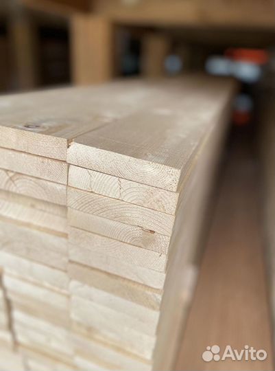 Доска сухая строганная