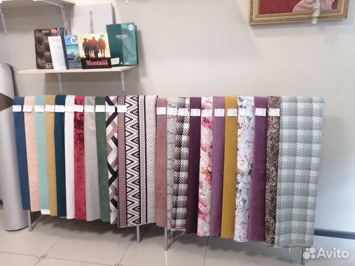 Мебельные ткани, поролон, холкон, синтепон