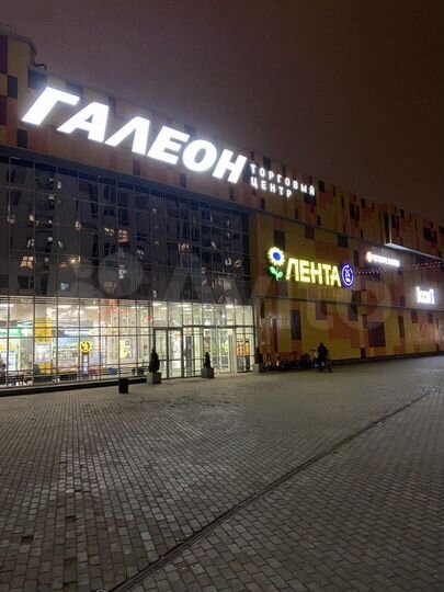 ТЦ «галеон» Ленинский проспект, 123в, торговая пло