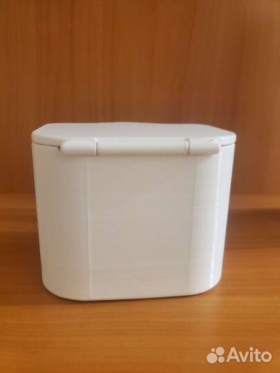 Органайзер для ватных дисков и палочек с крышкой