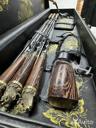 Шашлычный набор в кейсе